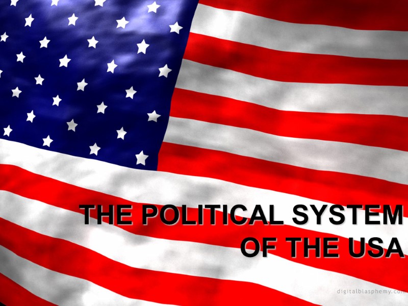 THE POLITICAL SYSTEM OF THE USA THE POLITICAL SYSTEM    OF THE
